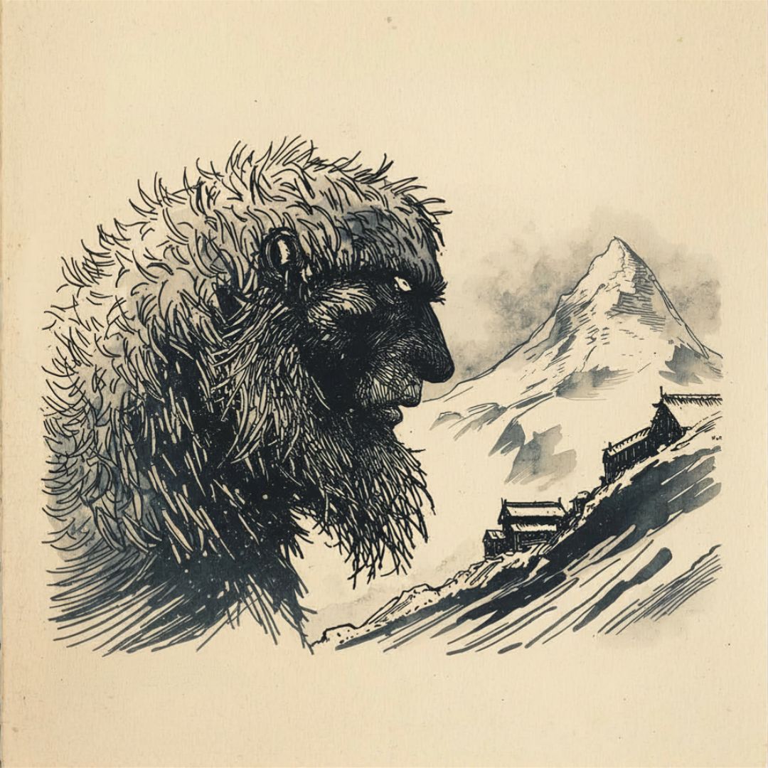 Yeti sketch from dossier