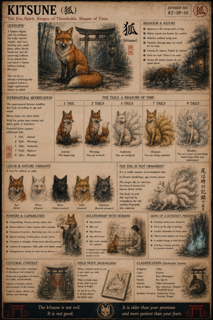 Kitsune physical profile