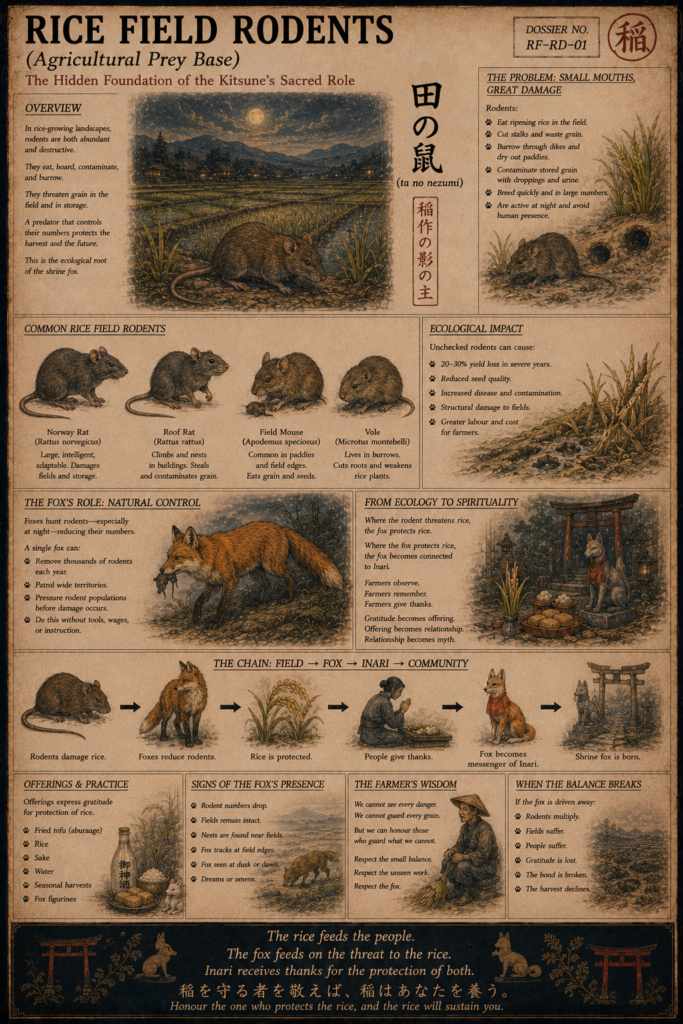 Rice field ecosystem dossier