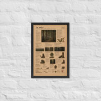 Enhanced matte paper framed poster in black 12x18 front 6a1c8935a3de3.jpg