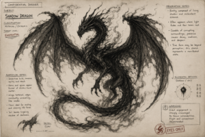 Shadow dragon concept